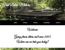 Tablet Screenshot of fastduckmotors.com